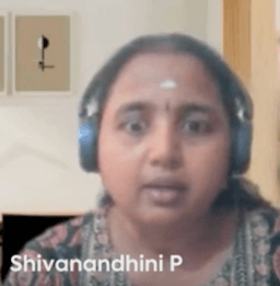 Sivanandhini P, Cambridge Veritas CVIM graduate