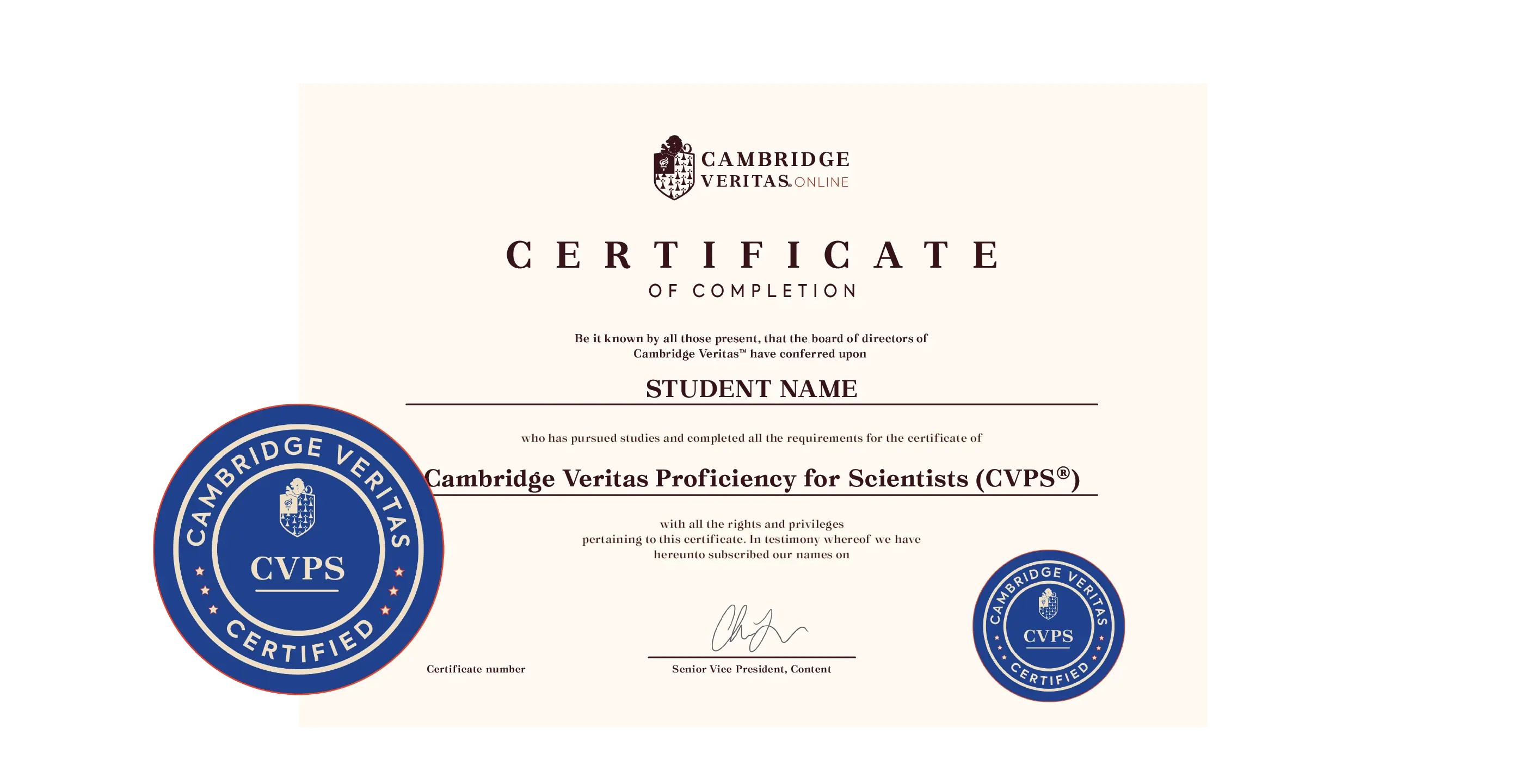 Cambridge Veritas Certificate in Customer Service (CVCS®)