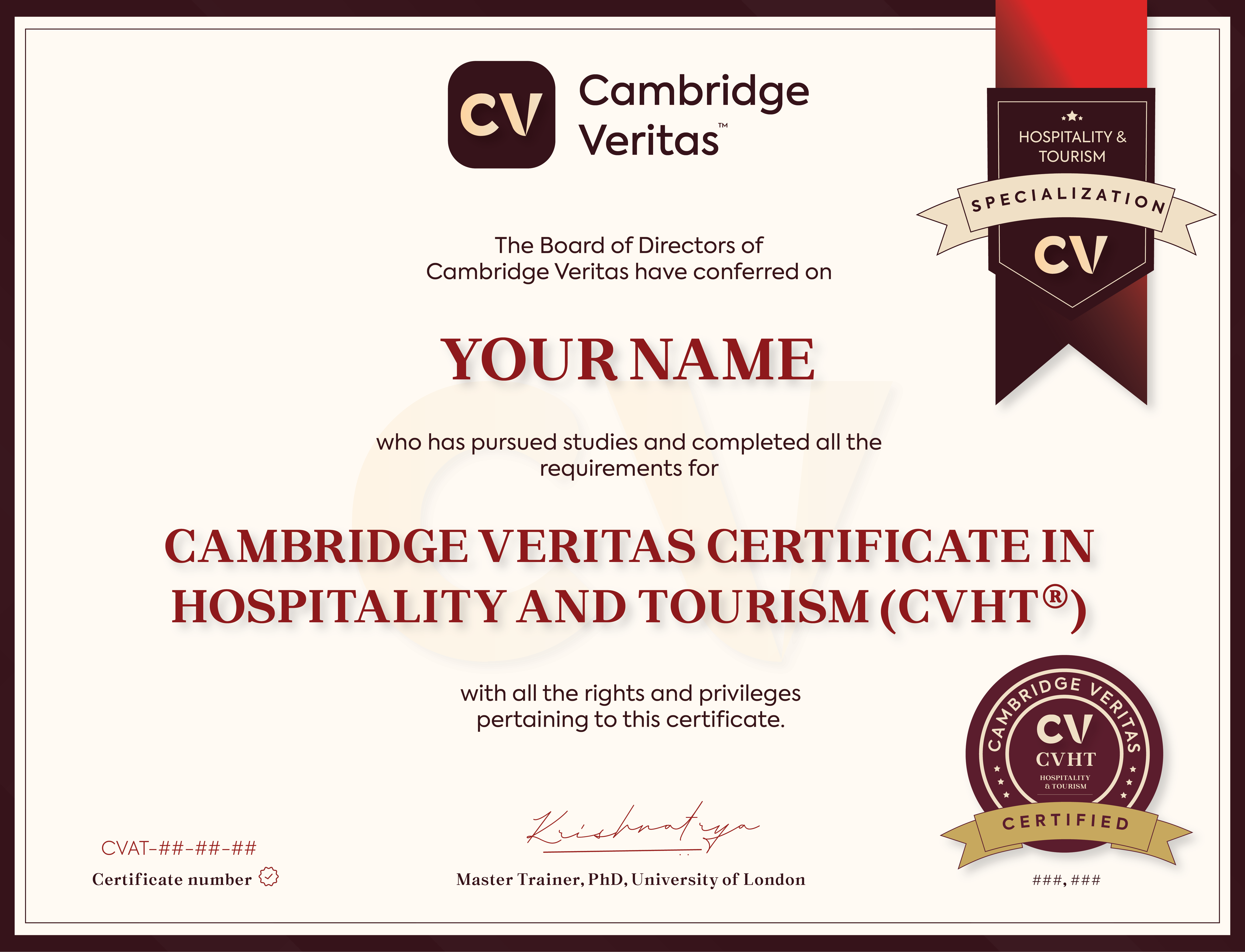 Certificate preview image